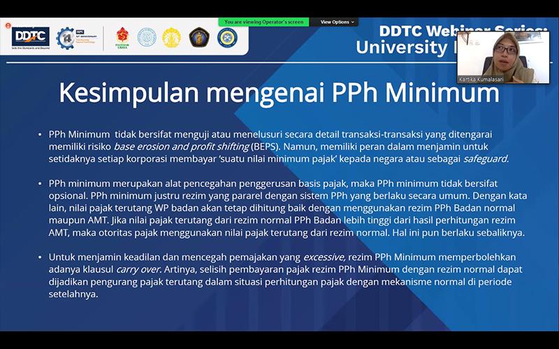 Alternative Minimum Tax Tidak Akan Tumpang Tindih Aturan Pajak