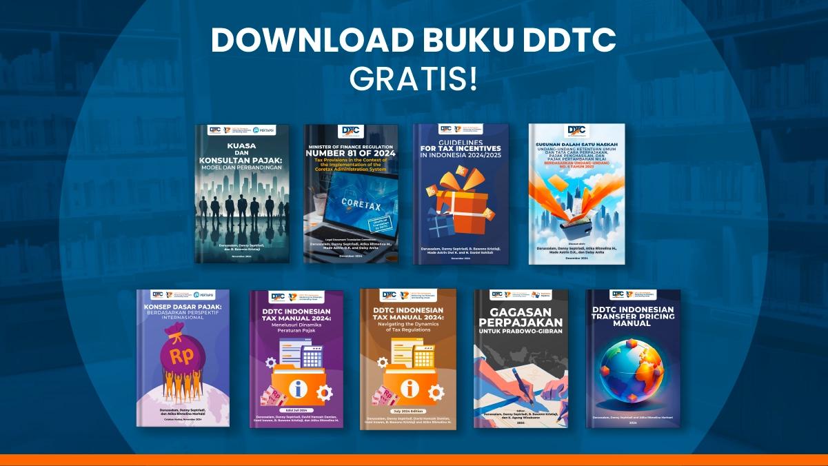 Perkuat Literasi Pajak, 9 Buku DDTC Ini Bisa Diunduh Gratis!