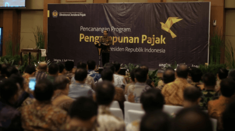 Jokowi Canangkan Tax Amnesty