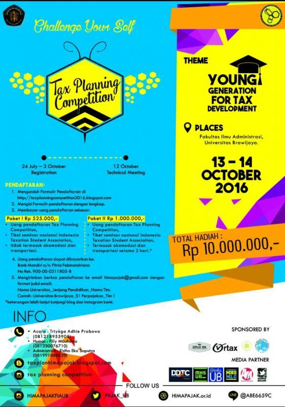 Kampus UB Gelar Lomba Tax Planning