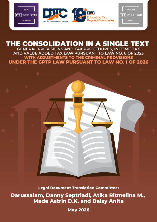 The Consolidation in a Single Text of the General Provisions & Tax Procedures, Income Tax and Value Added Tax Law Pursuant to Law 6/2023 with Adjustments to the Criminal Provisions under the GPTP Law Pursuant to Law 1/2026