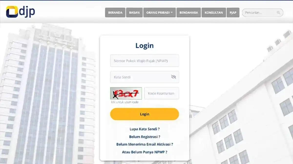 Cara Mengetahui NITKU Cabang Lewat DJP Online